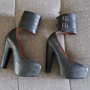 Jeffrey Campbell Bonafide Ankle Strap Platforms